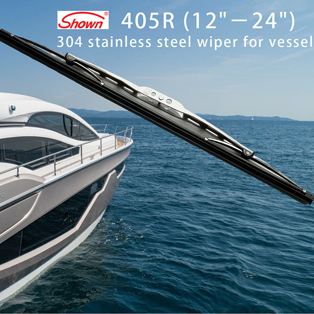 Boat wiper blade 